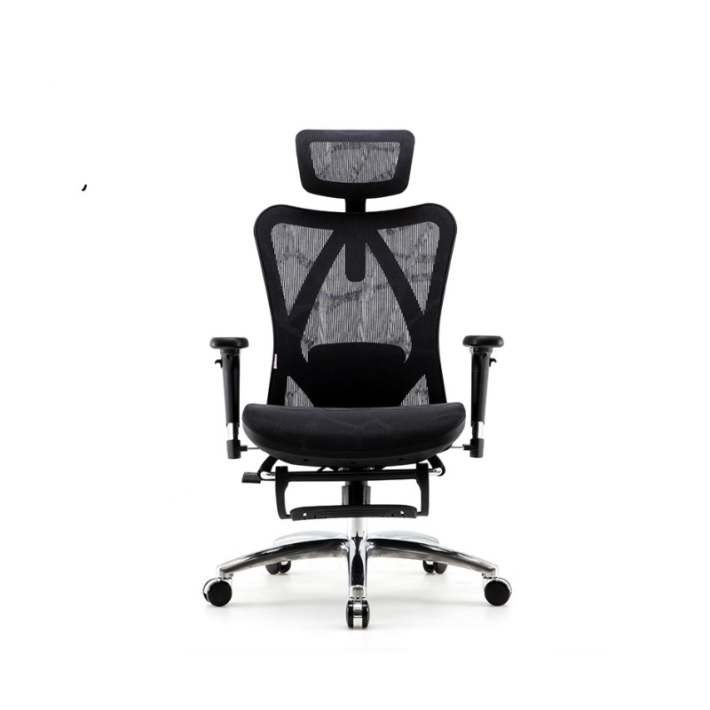 Ghế công thái học Ergonomic M57B có kê chân